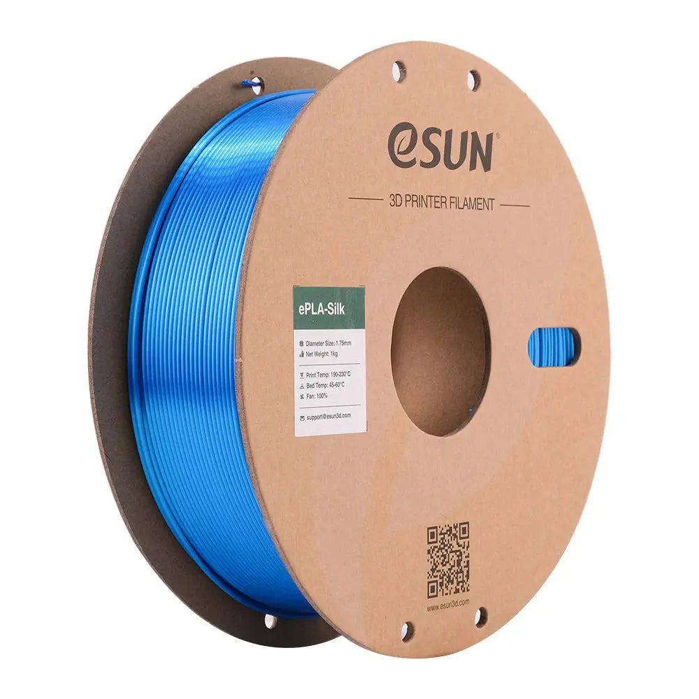 eSun - eSilk PLA - Cyan - 1,75 mm - 1 kg eSun