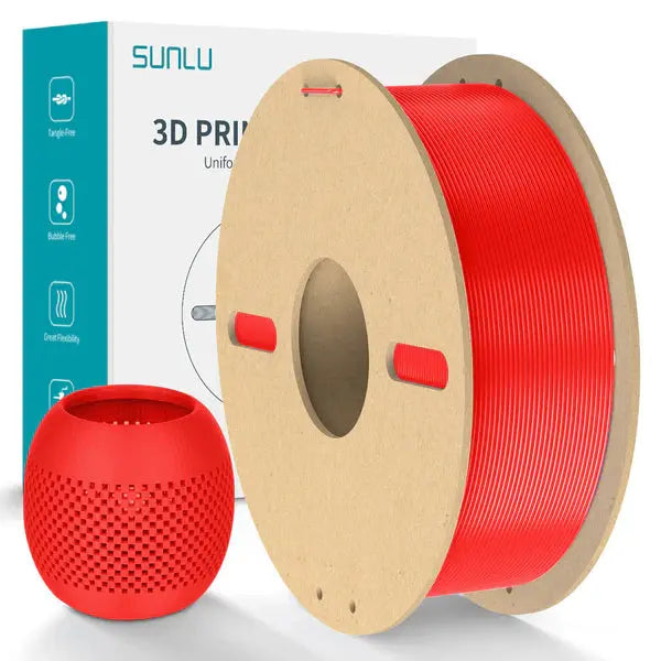 Sunlu - HS PLA - Rouge (Red) - 1,75 mm - 1 kg Sunlu