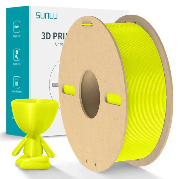 Sunlu - PLA - Jaune (Yellow) - 1,75 mm - 1 kg Sunlu