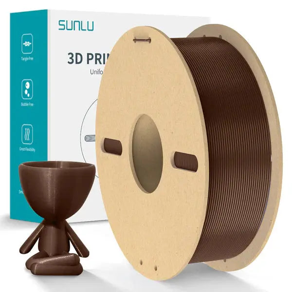 Sunlu - PLA - Chocolat (Chocolate) - 1,75 mm - 1 kg Sunlu