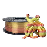 AzureFilm - PLA Silk - Harmonie Arc-en-ciel (Rainbow Harmony) - 1,75 mm - 1 kg