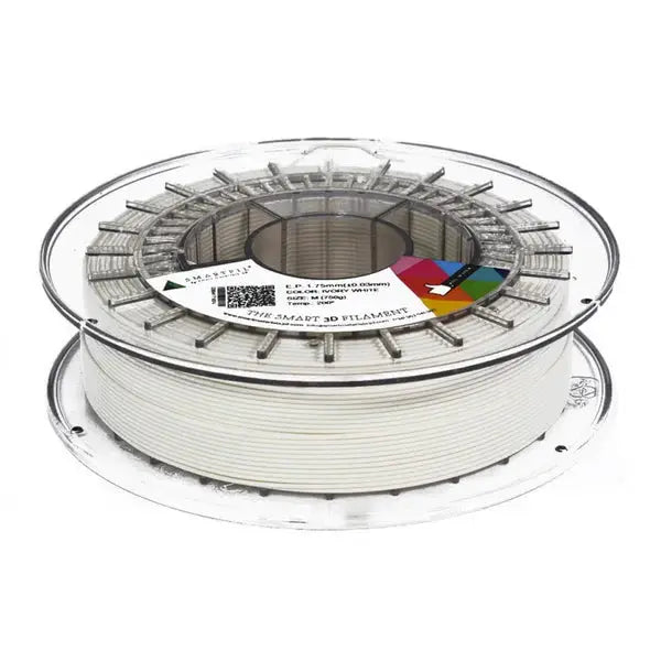Smart Materials 3D - SmartFil PLA E.P. - Blanc Ivoire (Ivory White) - 1.75mm - 750 g Smart Materials
